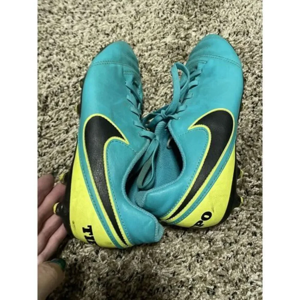 Nike Cleats Soccer‎ Youth 3.5 Shoes Turquoise 819195-307